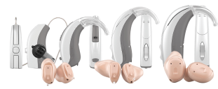 Вибір слухових апаратів Evoke-collection